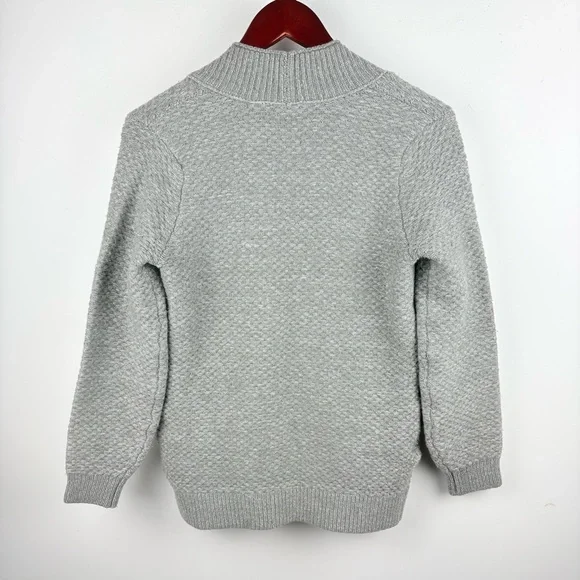 Abercrombie & Fitch Women’s Open Front Cardigan Sweater Gray XS Preppy Comfy - Picture 6 of 7